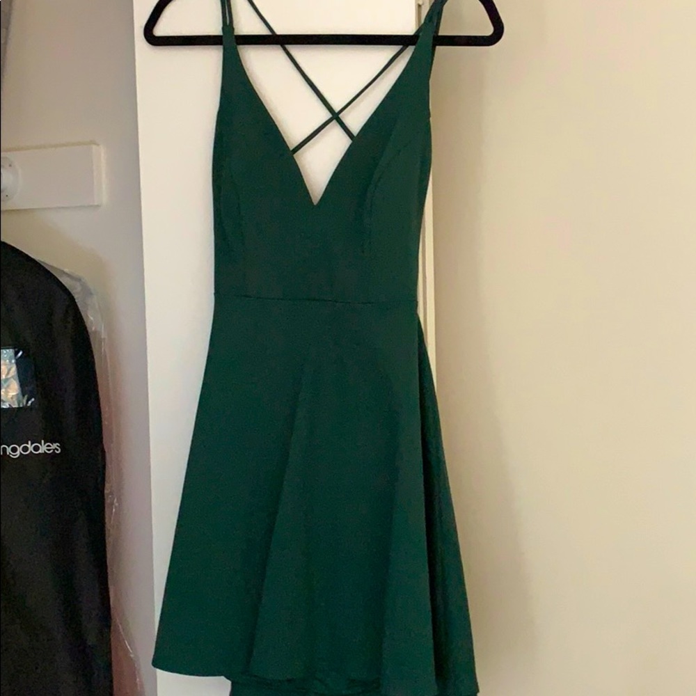 Green Lulu’s Mini Dress